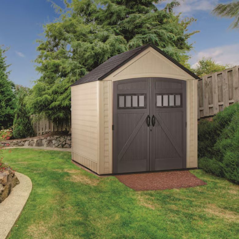 Resin Outdoor Storage Shed With Floor