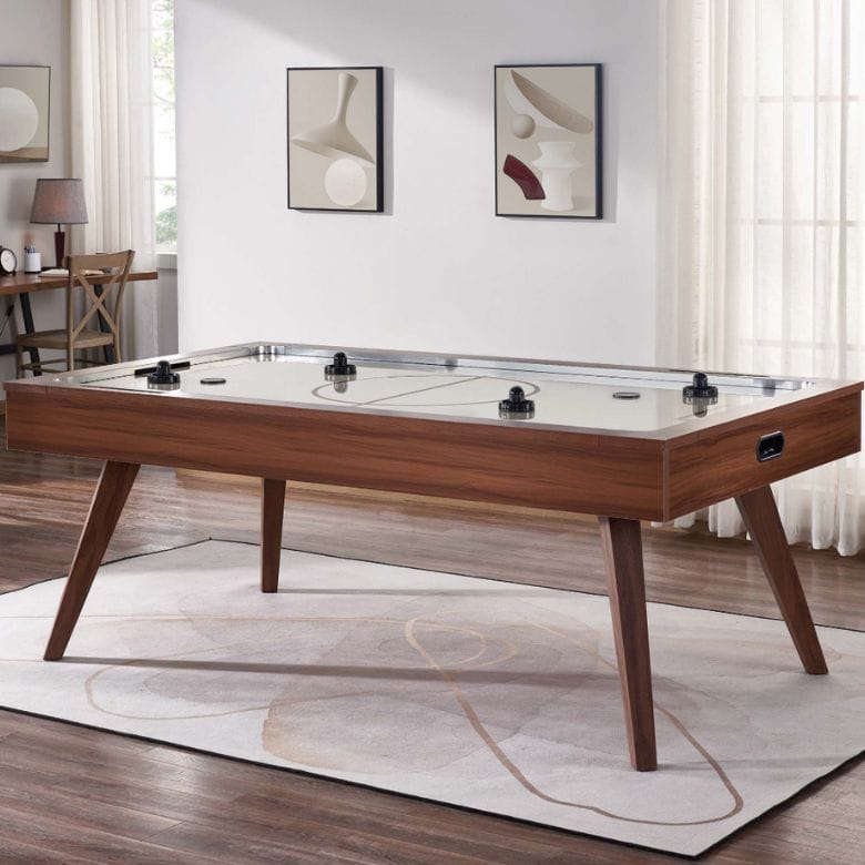 Home Mid-Century Air Hockey Table