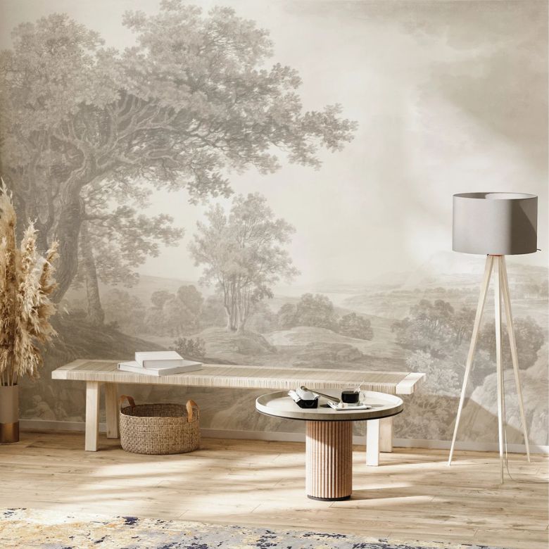 Rural Landscape Peel and Stick Wallpaper Mural