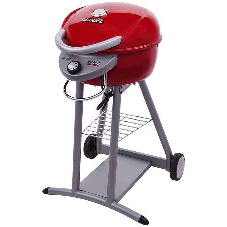char broil electric grill in red