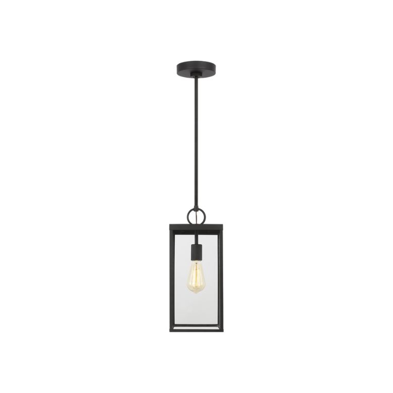 Black Medium Pendant Lantern