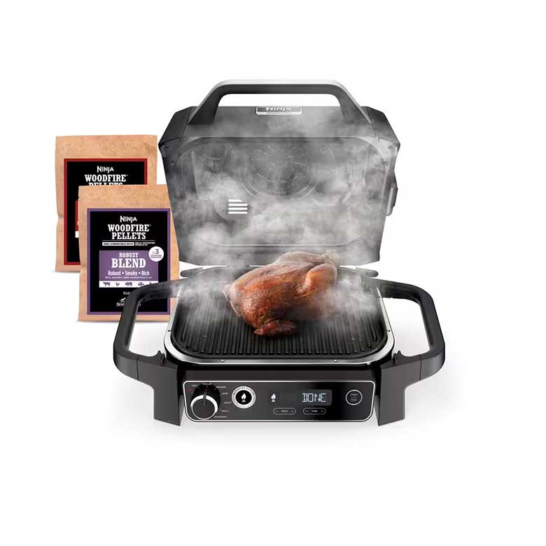 ninja electric grill and smoker