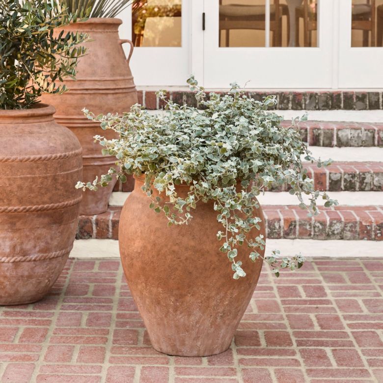 Fiber Stone Outdoor Terracotta Planter