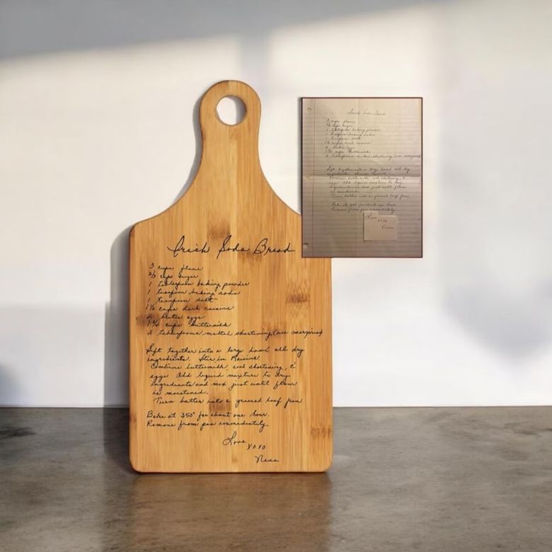 engraved cutting board