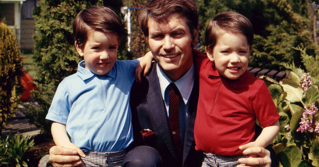 drew and jonathan scott with their dad jim scott