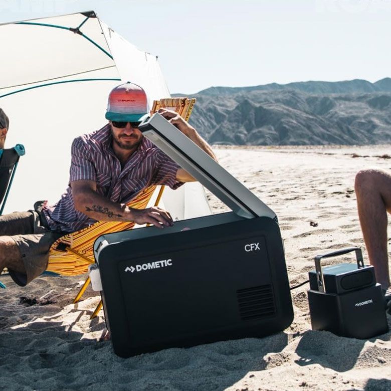 Portable Refrigerator and Freezer with ICE Maker