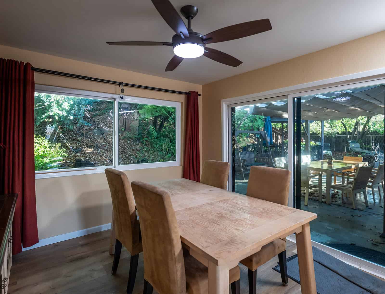 The kitchen prior to renovations with Rachel Brosnahan, as seen on Celebrity IOU.