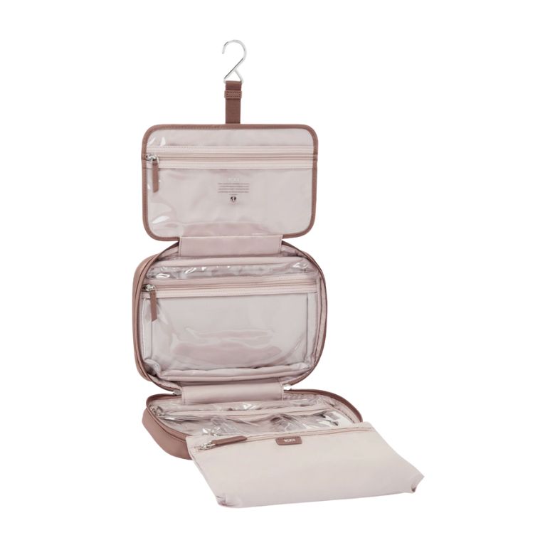 nylon hanging travel cosmetic bag