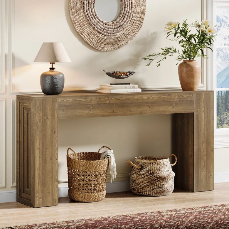 Wooden Console Table