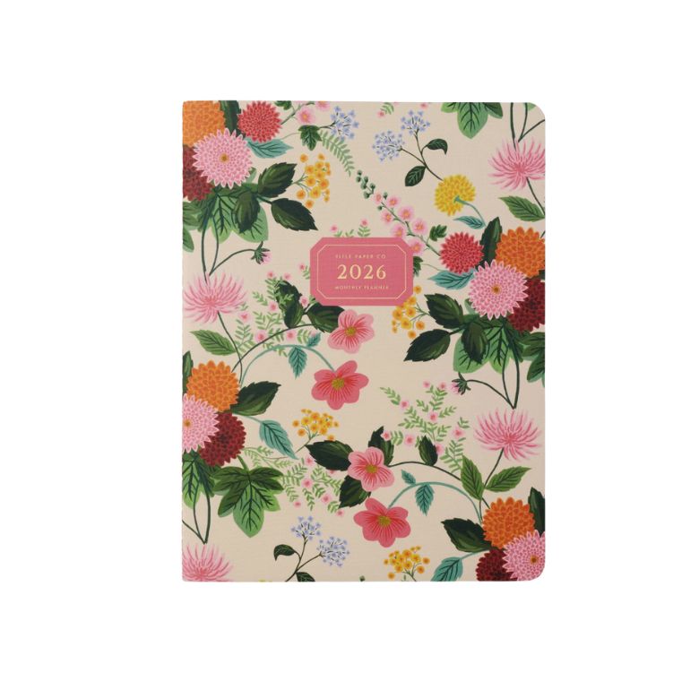 floral appointment notebook planner