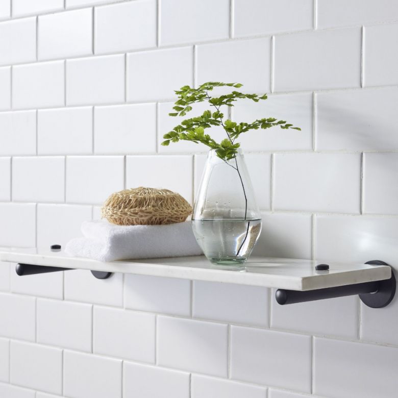 Handcrafted Marble Shelf