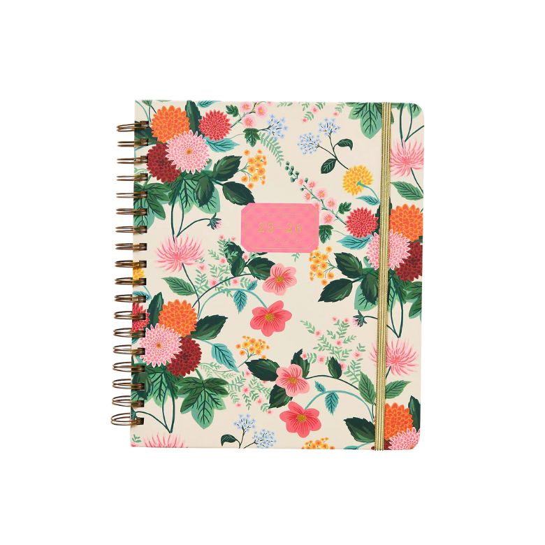 floral academic planner