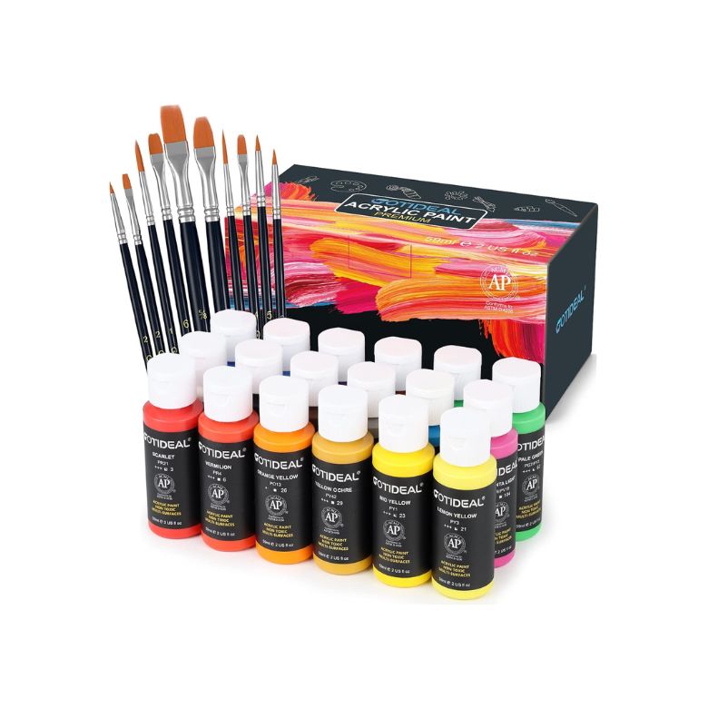 acrylic paint set