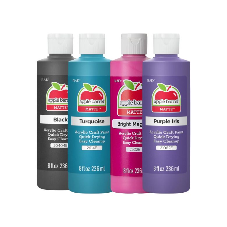 assorted acrylic paint
