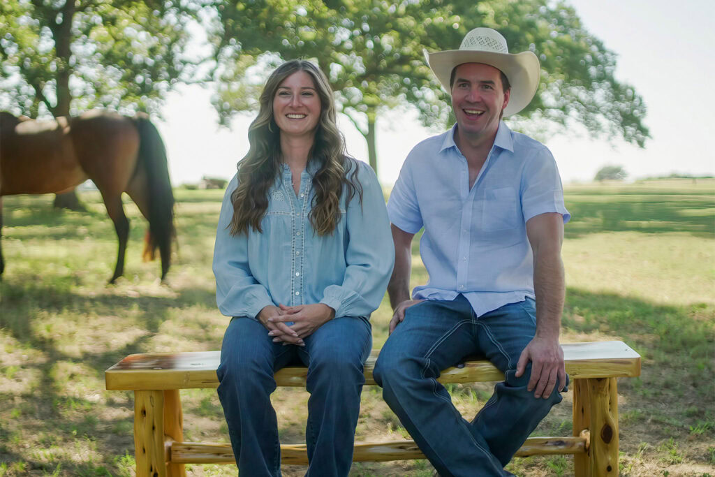 kayla and gabriel in chasing the west episode 5