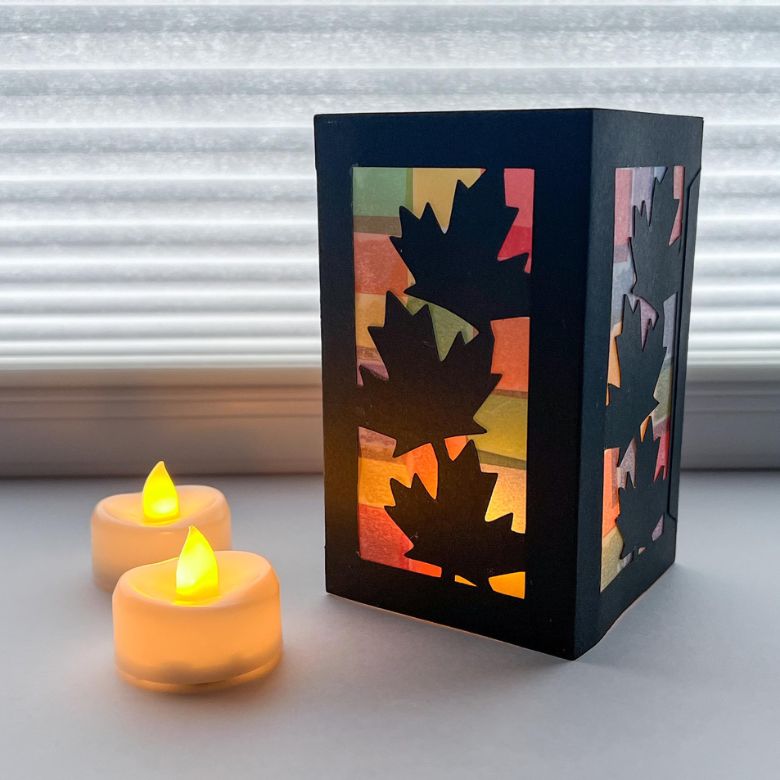diy fall lantern craft kit