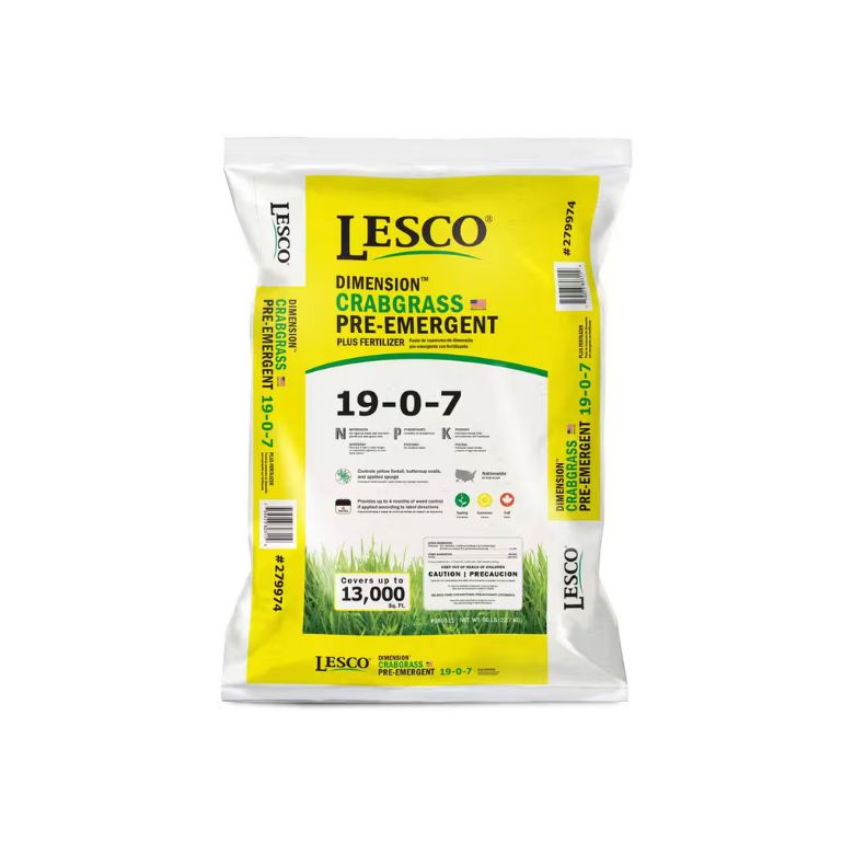 Lesco Dimension Crabgrass Preventer Dry Lawn Fertilizer