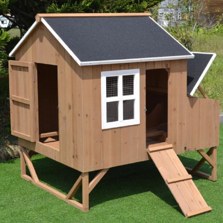 Large Wood Chicken Coop