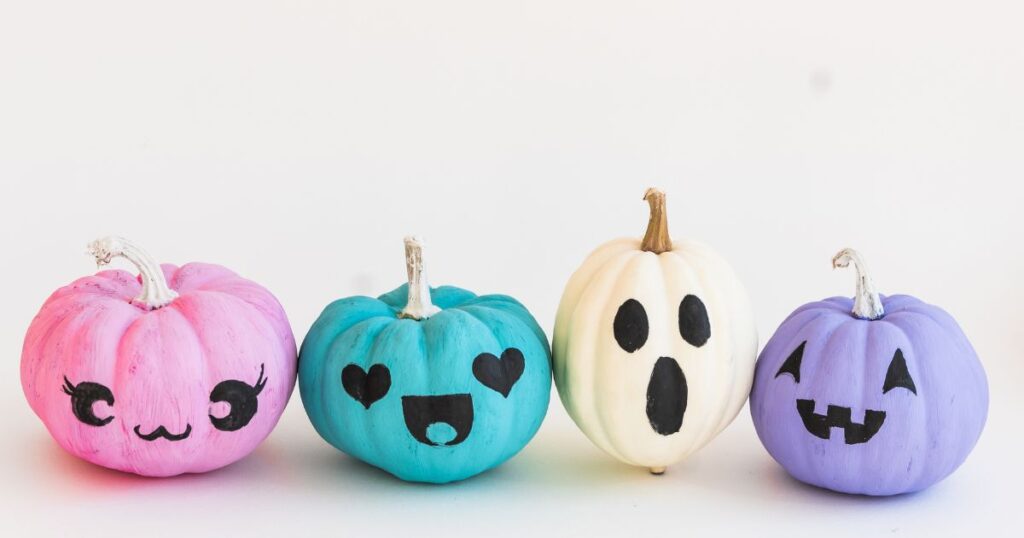 painted pumpkins