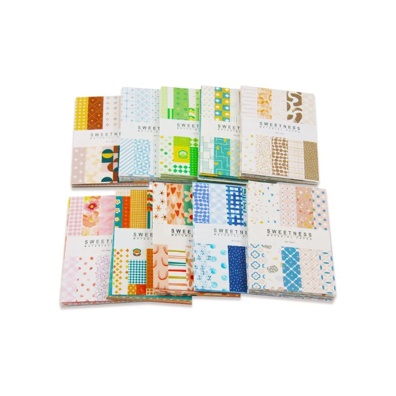 Vintage Scrapbook Paper Set