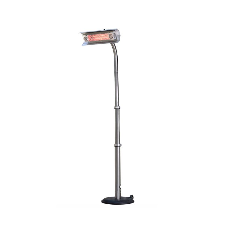 Stainless Steel Pole Mounted Infrared Patio Heater