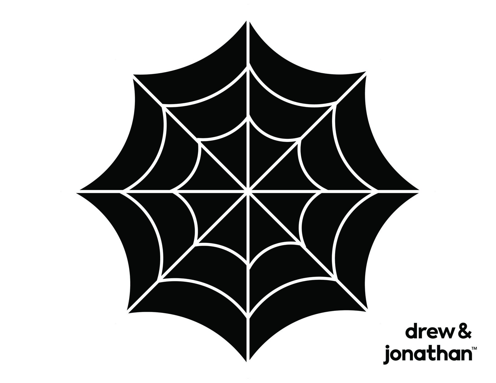 simple spider web design