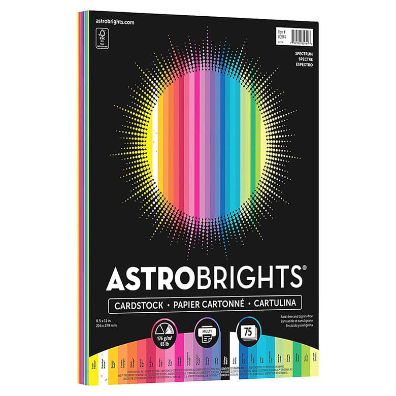 multipack of cardstock