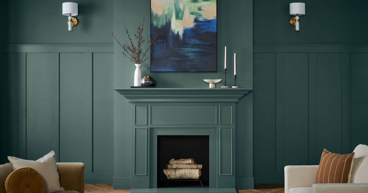 color of the year for 2026 featuring behr's hidden gem