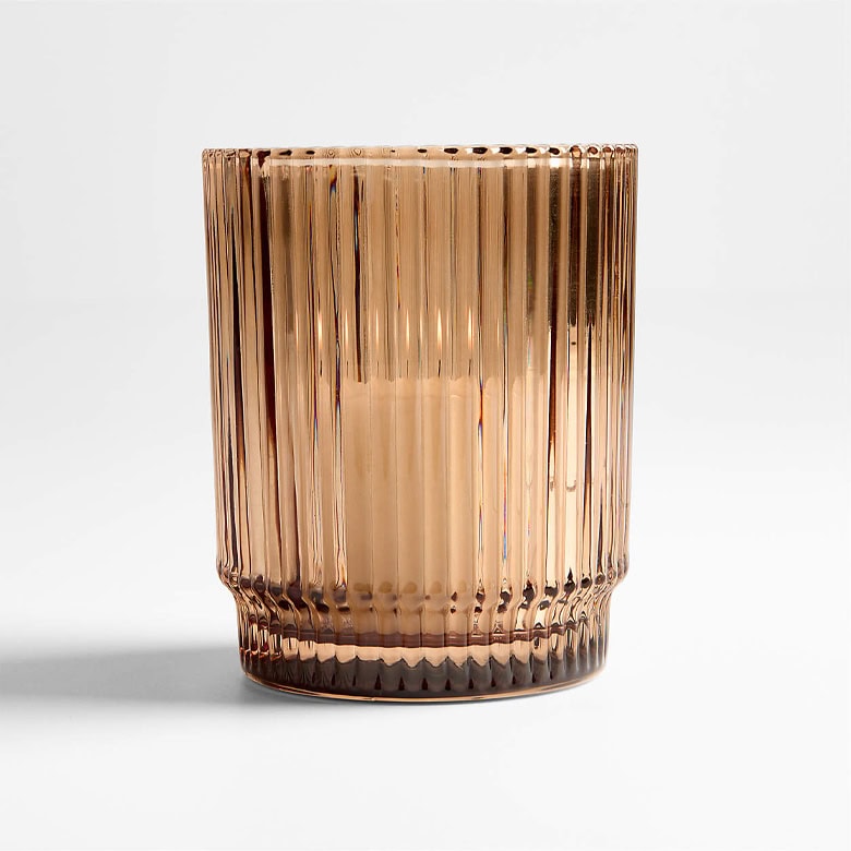 Ribbed Hurricane Votives