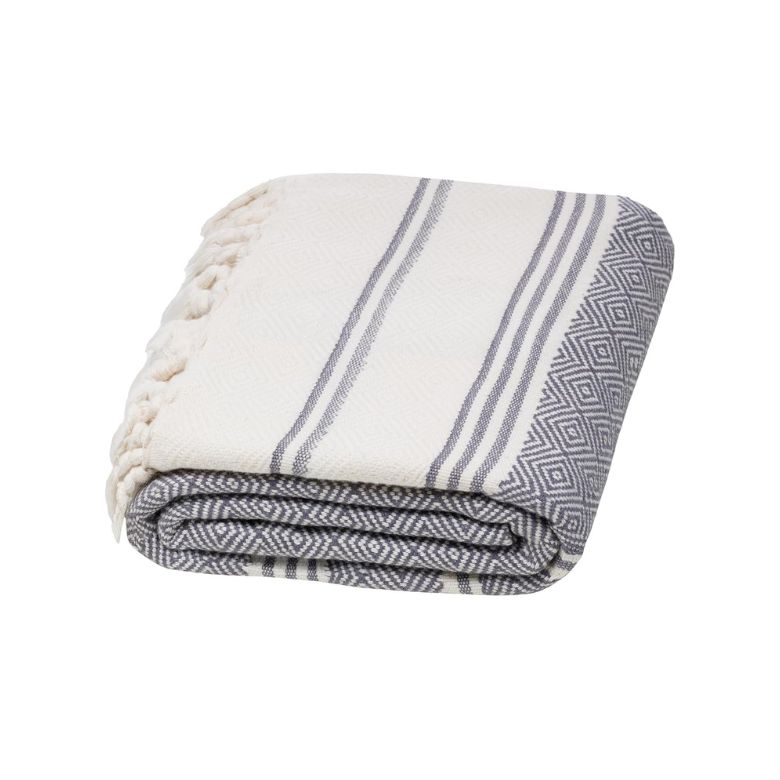 Organic Diamond Turkish Bath Towel