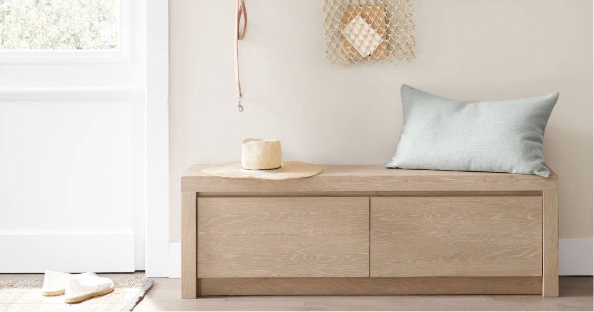 14 Best Entryway Benches With Storage That’ll Keep You Organized