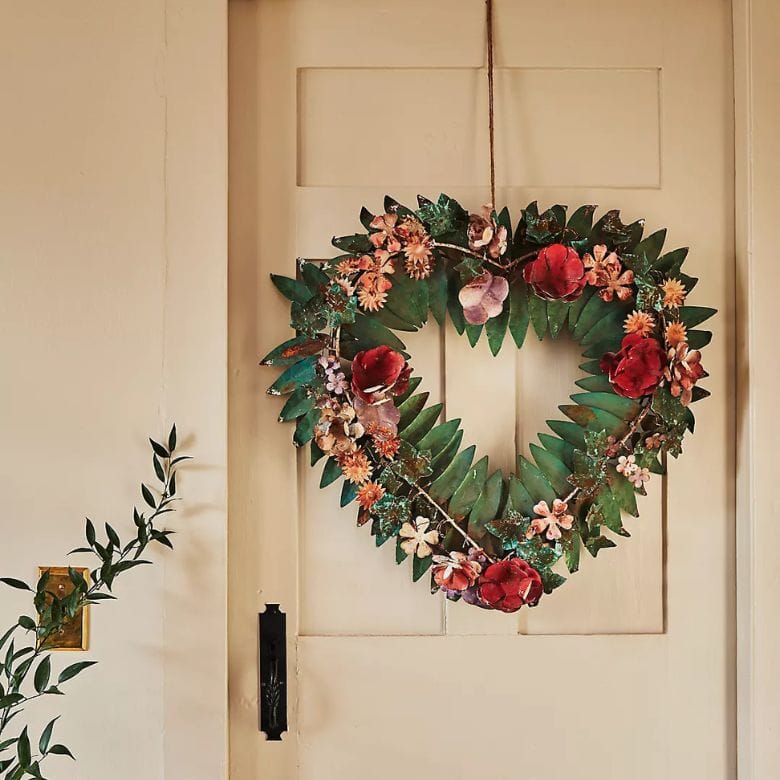 Iron Heart Leaf Wreath