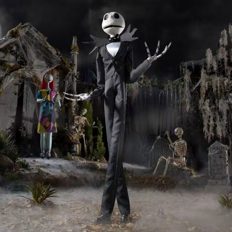Life-Size Animated Jack Skellington Animatronic