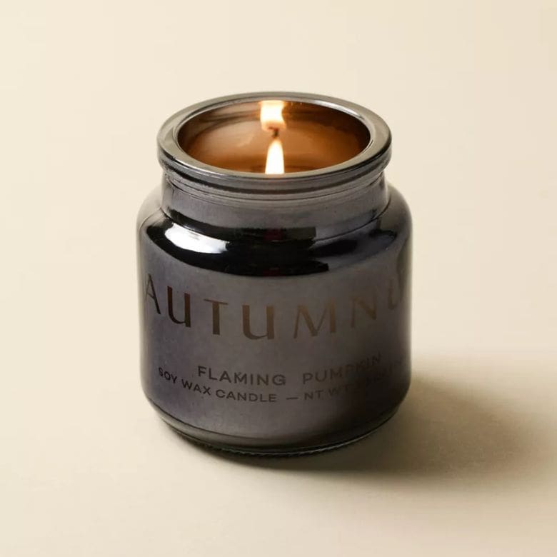 Chroma Metallic 3 oz Pumpkin Scented Candle