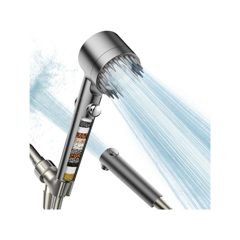 Filtered Shower Head with Handheld