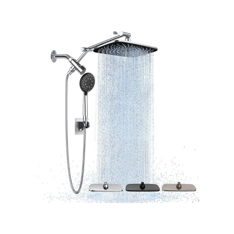 Wide Rain Shower Head with Handheld