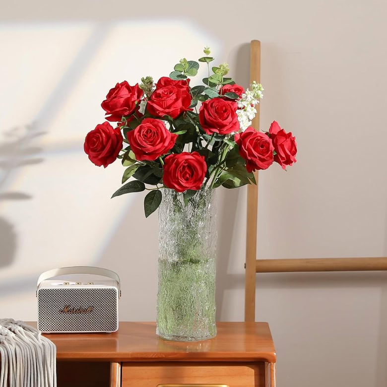 faux roses