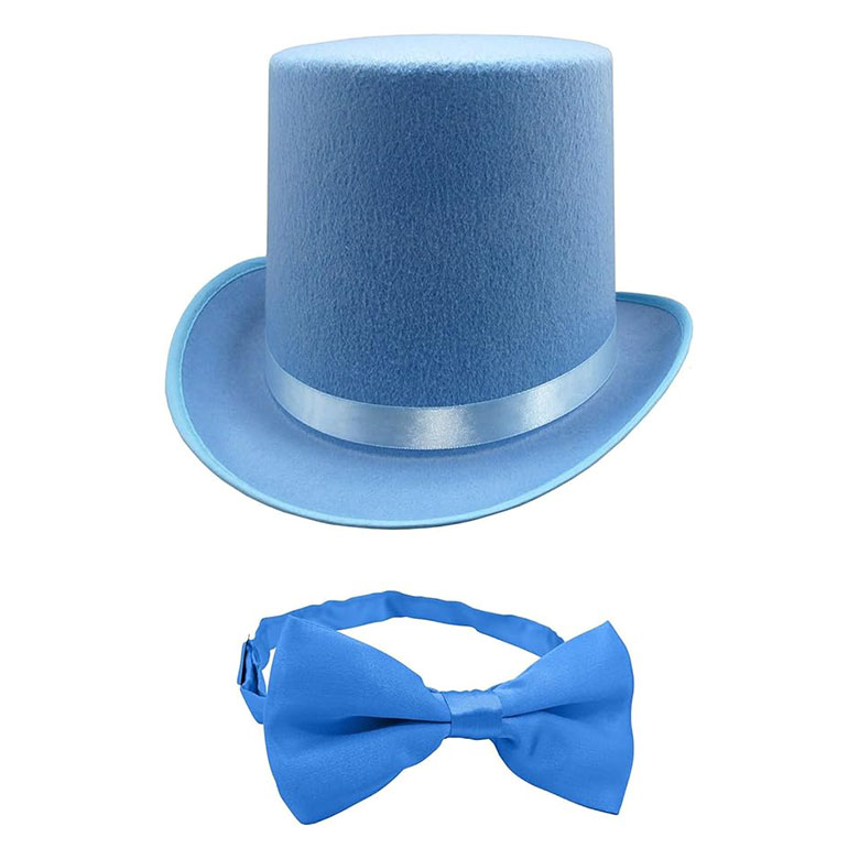 blue top hat