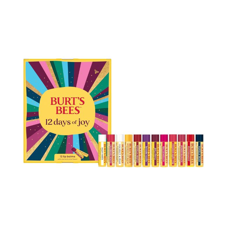 burt's bees lip balm advent calendar