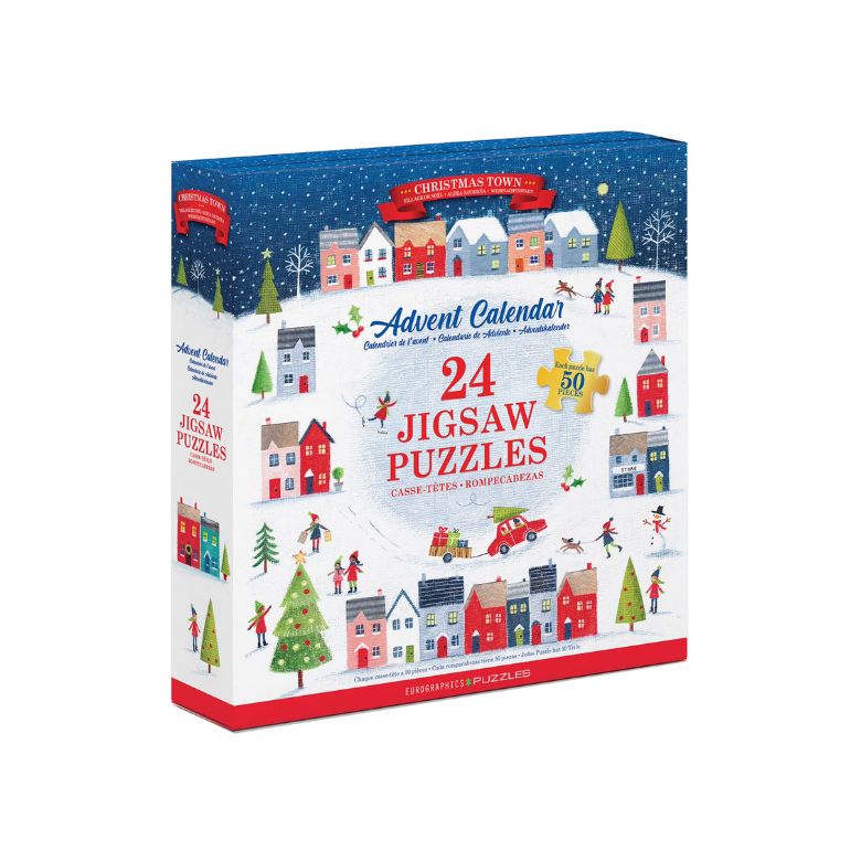 Christmas Town Puzzle Advent Calendar