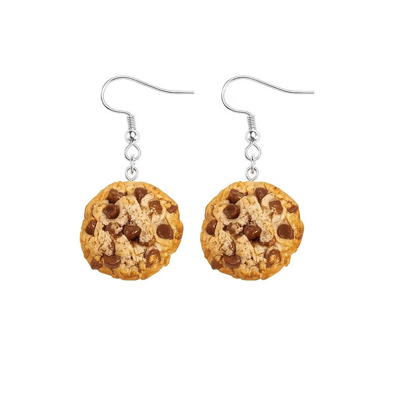 cookie earrings