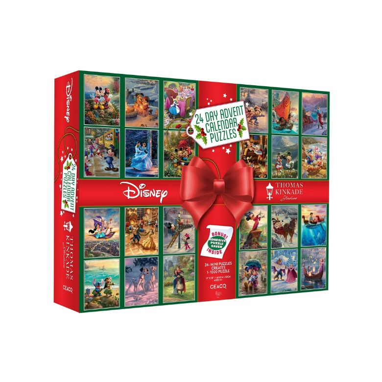 Thomas Kinkade-Disney 1000-Piece 24-Day Advent Calendar