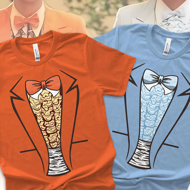 dumb and dumber tuxedo shirts