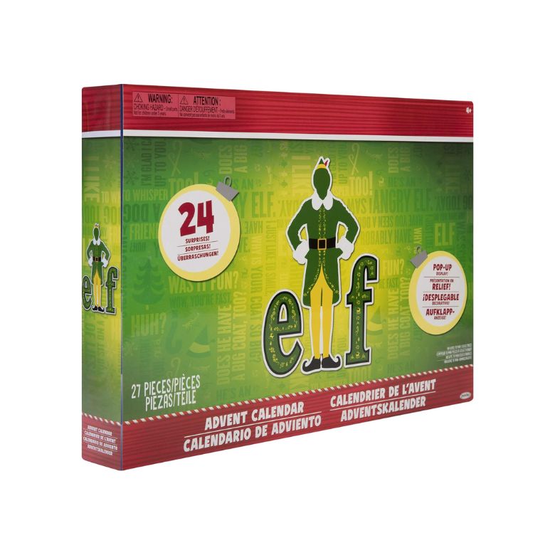 Elf Advent Calendar with Collectible Figurines