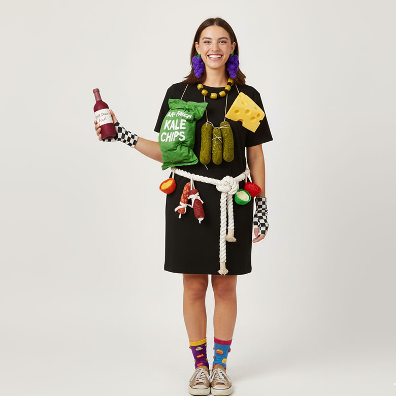 diy girl dinner halloween costume