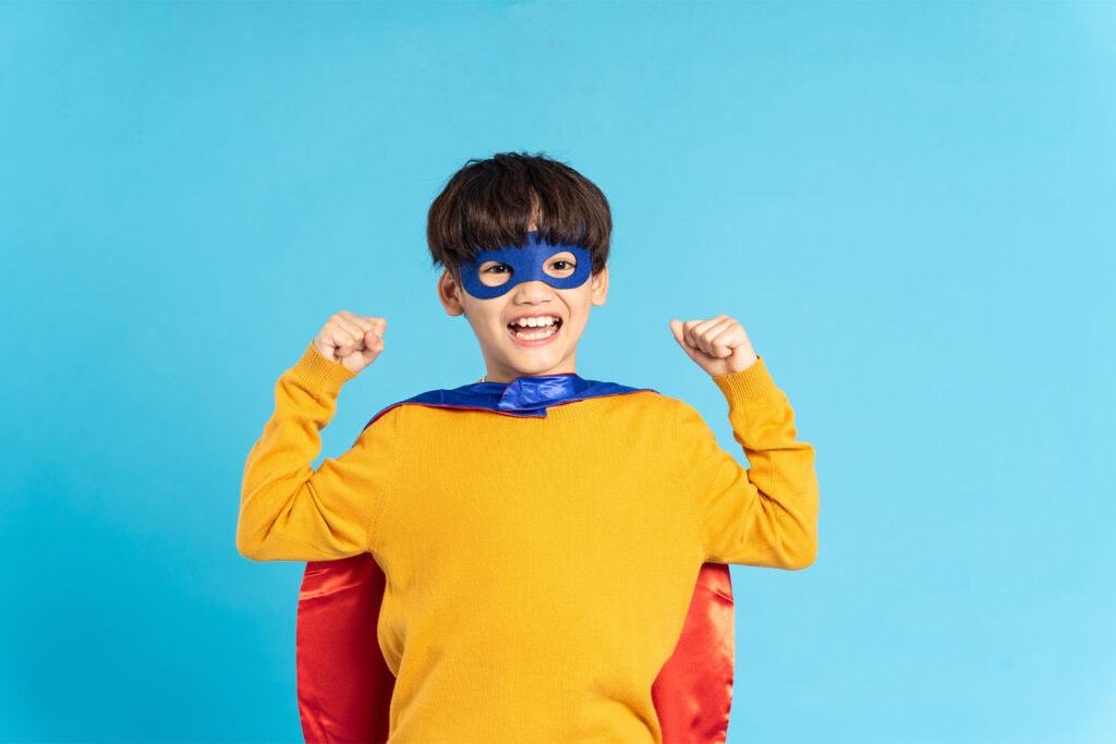 kids superhero costume