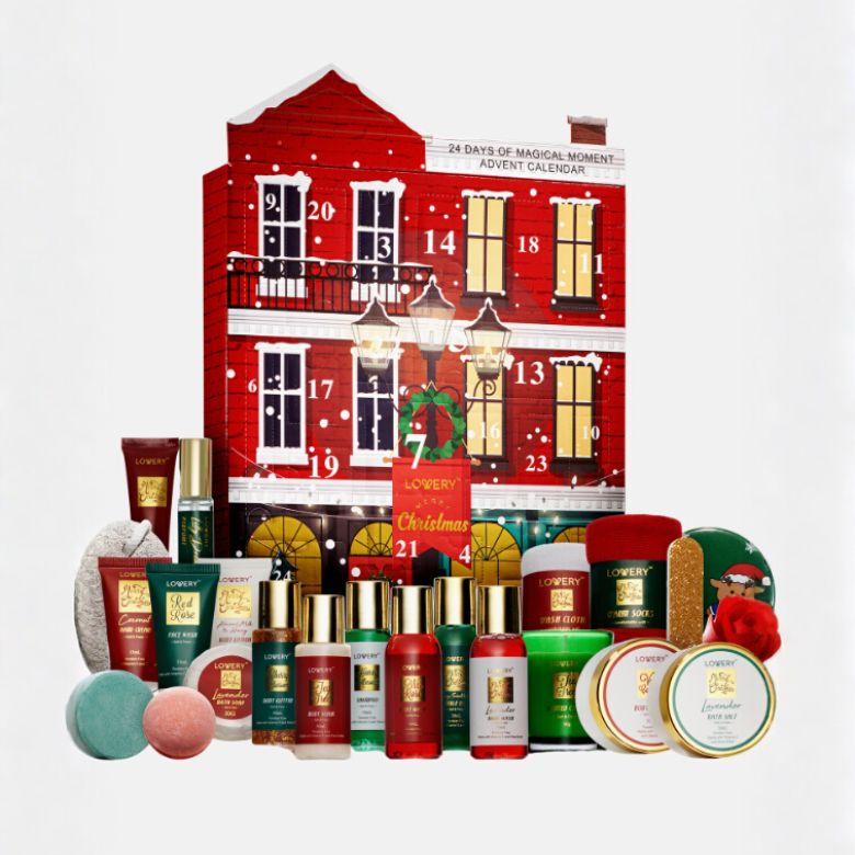 Lovery Advent Calendar for Bath and Body