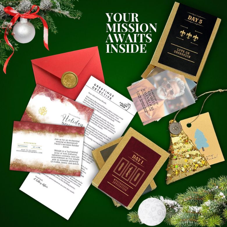 Mystery Mystery Advent Calendar Game Set