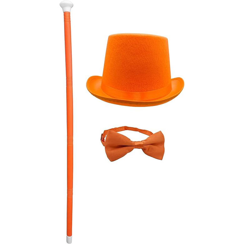 orange top hat