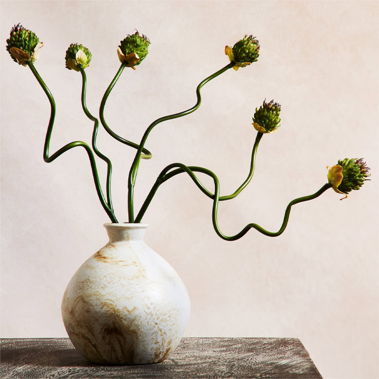 whimsical faux stems